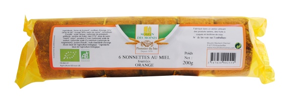 nonnettes au miel orange