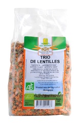 trio lentilles 500g