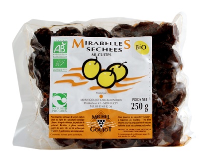 mirabelles sechees 250g